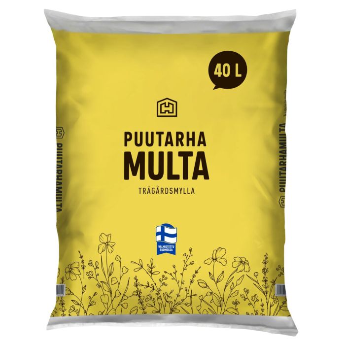 Puutarhamulta 40 litraa