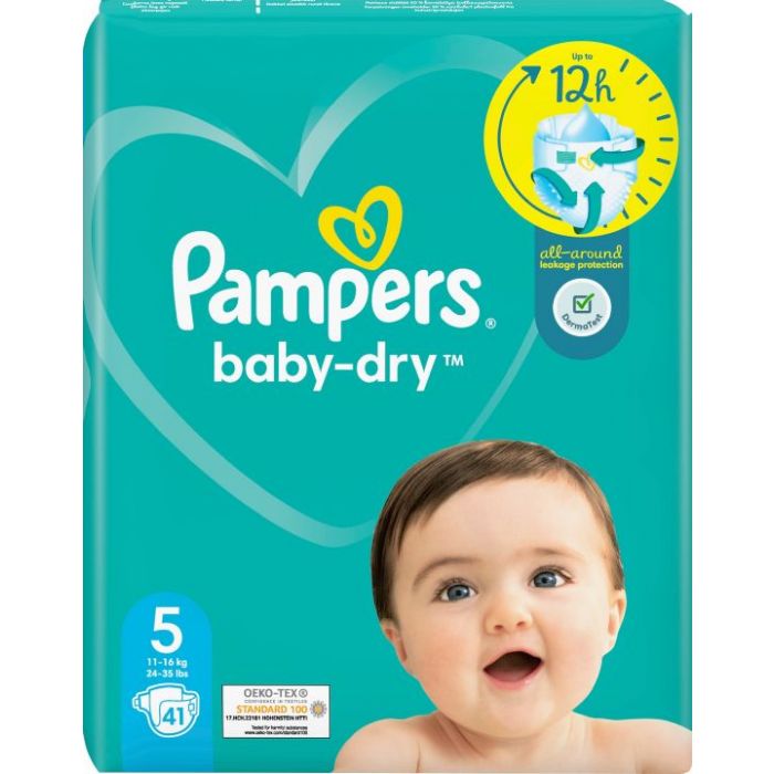 Pampers baby dry sale s5