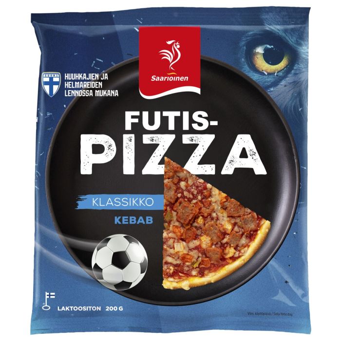 Saarioinen Futispizza kebab 200g