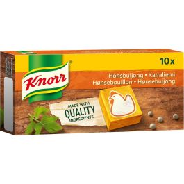 Knorr KNORR 10X10G KANALIEMIKUUTIO
