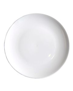Ruokalautanen 26 cm, valkoinen