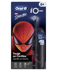 iO2 Kids 6+ Spiderman s&auml;hk&ouml;hammasharja + matkakotelo