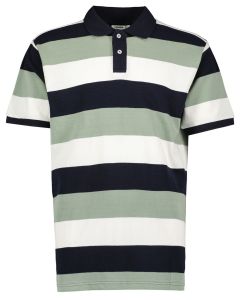 Miesten pikeepaita, vihre&auml;/valkoinen