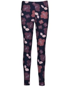 Naisten leggingsit, tummansininen/lila