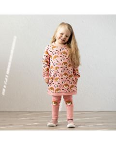 Lasten tunika, vaaleanpunainen