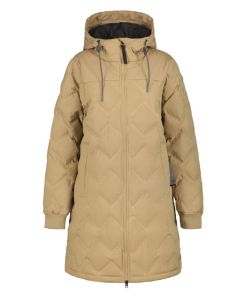 Naisten kevytvanutakki Chania, beige