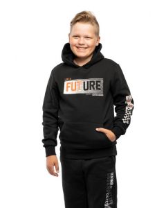 Lasten printti collegehuppari musta