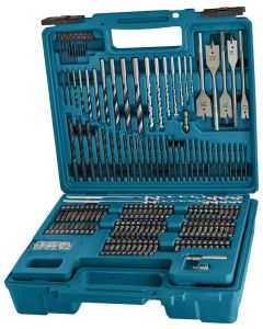 E-11689 poranterä- ja ruuvikärkisarja 256 osaa