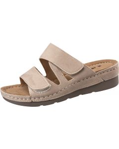 Tarrakinnitteiset sandaalit taupe 36-41