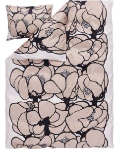 Makeba satiinipussilakanasetti 150x210 cm, beige