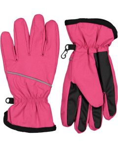 Lasten softshellsormikkaat, fuksia