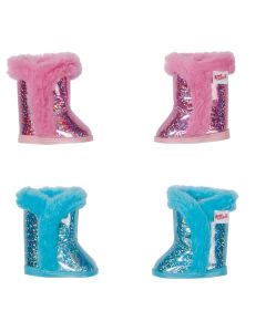 Glitterisaappaat 43cm