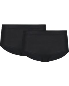 Naisten Hipster alushousut Tencel Modal 2kpl, musta