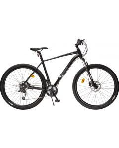 Rex alumiinirunkoinen maastopyörä 21 vaihdetta 29" musta, 53 cm