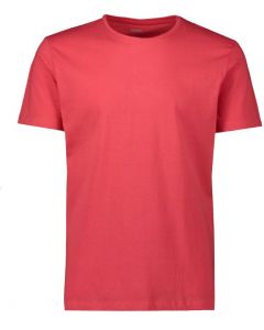 Miesten yksivärinen t-paita punainen
