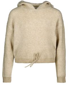 Lasten neulehuppari beige
