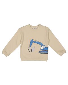 Lasten collegepusero, beige