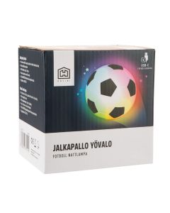 Pehmeä yövalo jalkapallo, ladattava