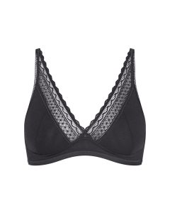 Pure Comfort Lace H Soft rintaliivit, musta