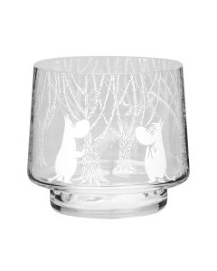 Muumi kynttil&auml;lyhty/kulho mets&auml;ss&auml; 8cm