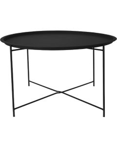 Ambiance metallinen pöytä Ø 75 cm, musta
