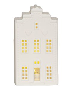 Vinter keraaminen talo lyhty/p&ouml;yt&auml;koriste 16 cm, IP20