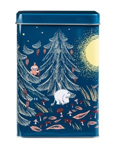 Ikimetsä-kahvipurkki sininen