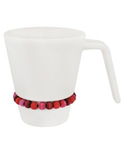 Nuppu muki valkoinen U600