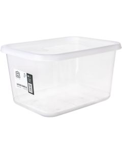 Kannellinen säilytyslaatikko 25 litraa