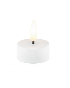 Roosa nauha led-minikynttilä 4 kpl