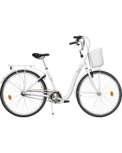 Aurora py&ouml;r&auml; 28'' Nexus 3, low-step, valkoinen 45cm