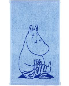 Muumi käsipyyhe 30x50 Muumipeikko tummansininen