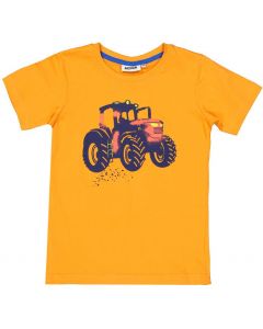 Lasten printti t-paita oranssi