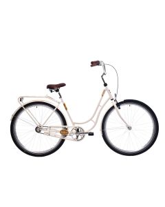 Hilma polkupy&ouml;r&auml; 28" helmenvalkoinen 51 cm