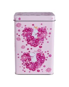 Muumi Kukkasydän Kahvipurkki