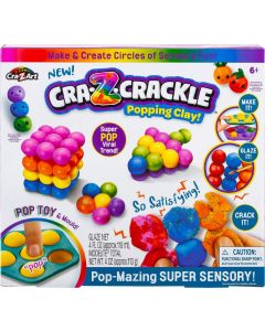 Cra-Z-Crackle Crackle Clay Pop-Mazing Super -aistileikkisetti