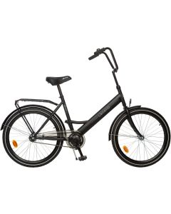 Legend kombi pyörä 24" musta, 45 cm