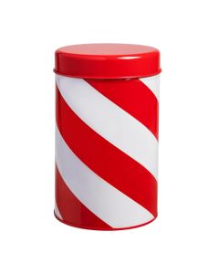 Riemuraita peltipurkki M punainen