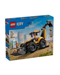 Keltainen traktorikaivuri 60480