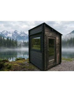 LP Garden Kuutiosauna, 4m2 Puuosatoimitus
