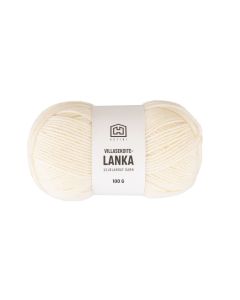Lanka 100 g, luonnonvalkoinen
