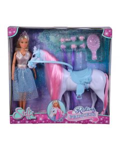 Steffi prinsessanukke ja hevonen