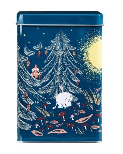 Ikimetsä-kahvipurkki sininen