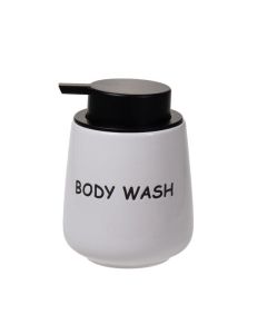 Pumppupullo valkoinen body wash