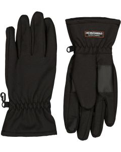 Naisten softshell-sormikkaat, musta