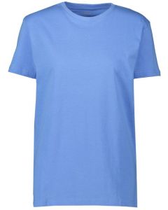 Naisten yksivärinen t-paita sininen
