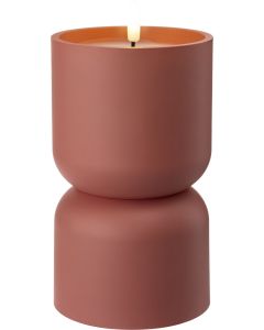 Keraaminen LED-kynttil&auml; terra, IP44