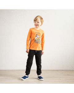 Lasten trikoopusero, oranssi