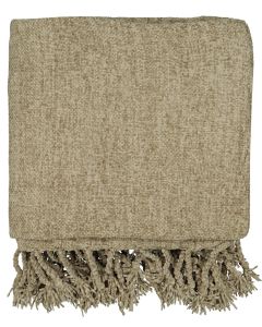 Hapsullinen Chenille torkkupeite 130x170 cm vihre&auml;