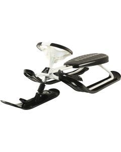 Snowracer Curve GT -rattikelkka musta/valkoinen